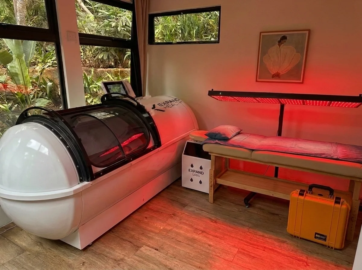The Expand Health Kenya garden room